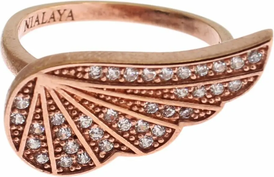 Кольцо Nialaya Jewelry Розовое Золото