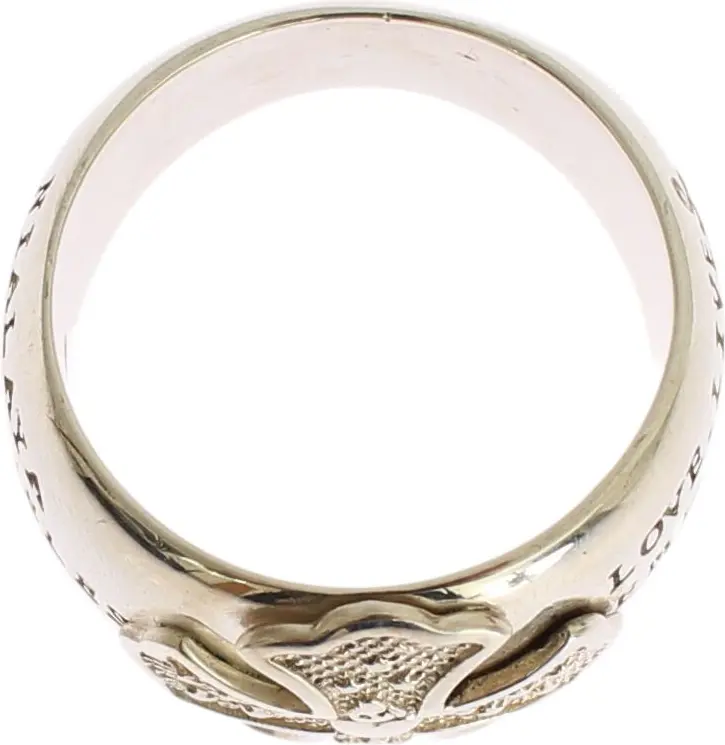 Кольцо Nialaya Jewelry Silver Cross Женское