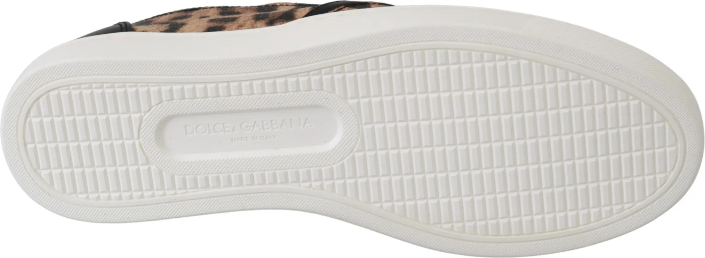 Лоферы Dolce & Gabbana Кожа Леопард