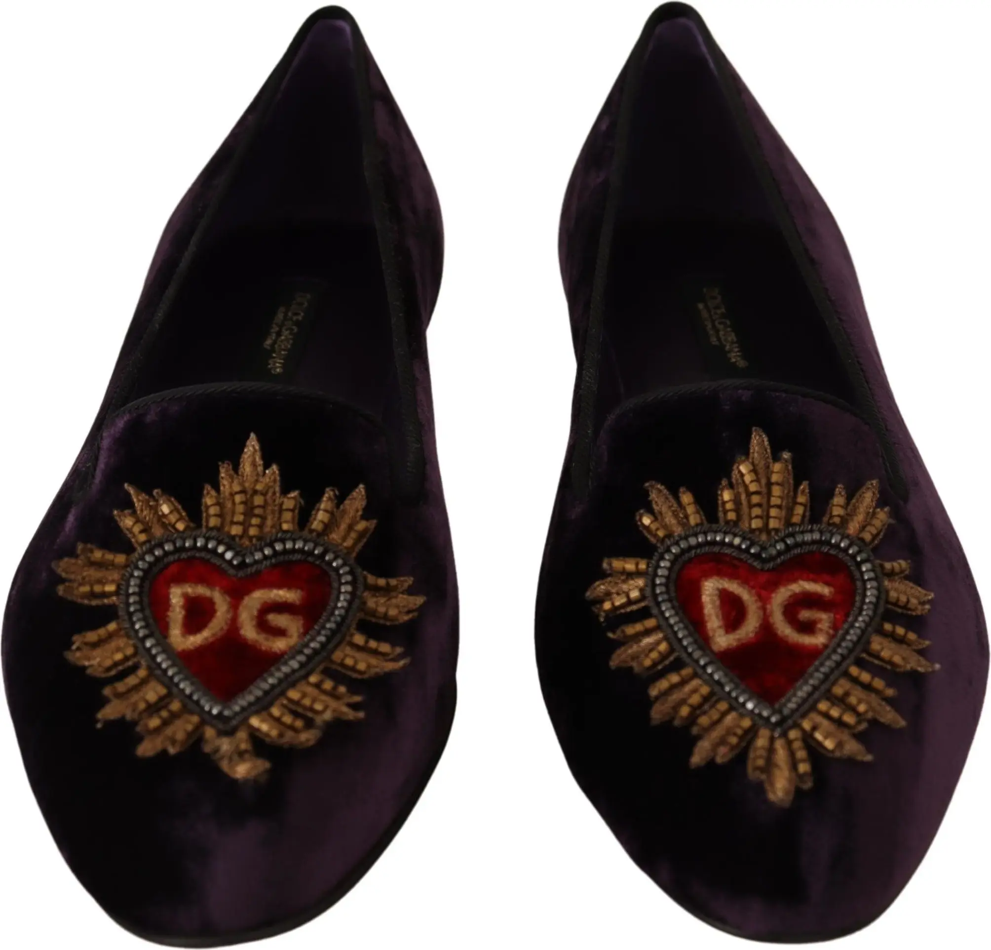 Лоферы-балетки Dolce & Gabbana Коллекция Heart