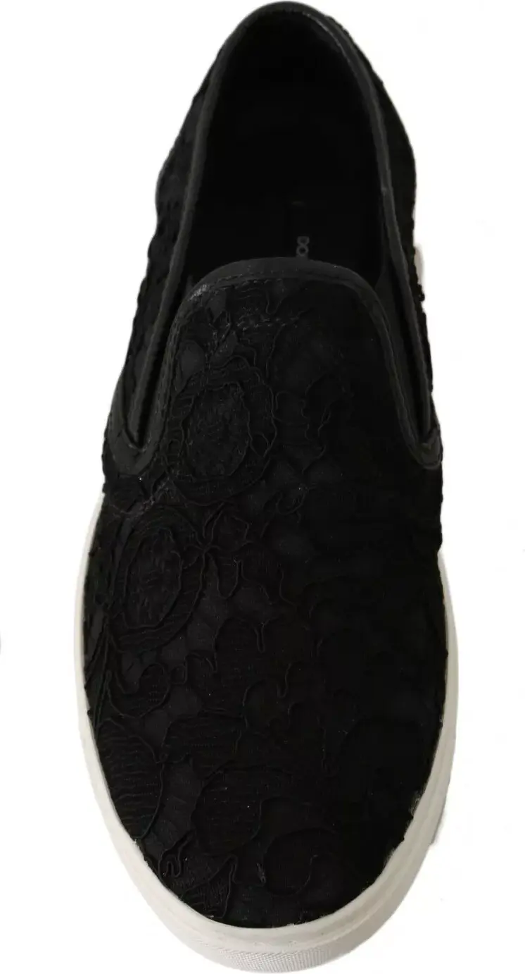 Кеды слипоны Dolce & Gabbana