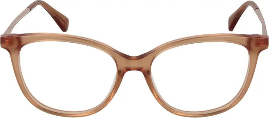Коричневые очки (оправа) Max Mara из ацетата