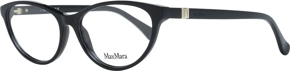 Черная пластиковая оправа для очков Max Mara
