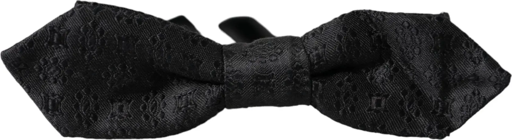 Галстук-бабочка Dolce & Gabbana Черный шелк Фантазийный