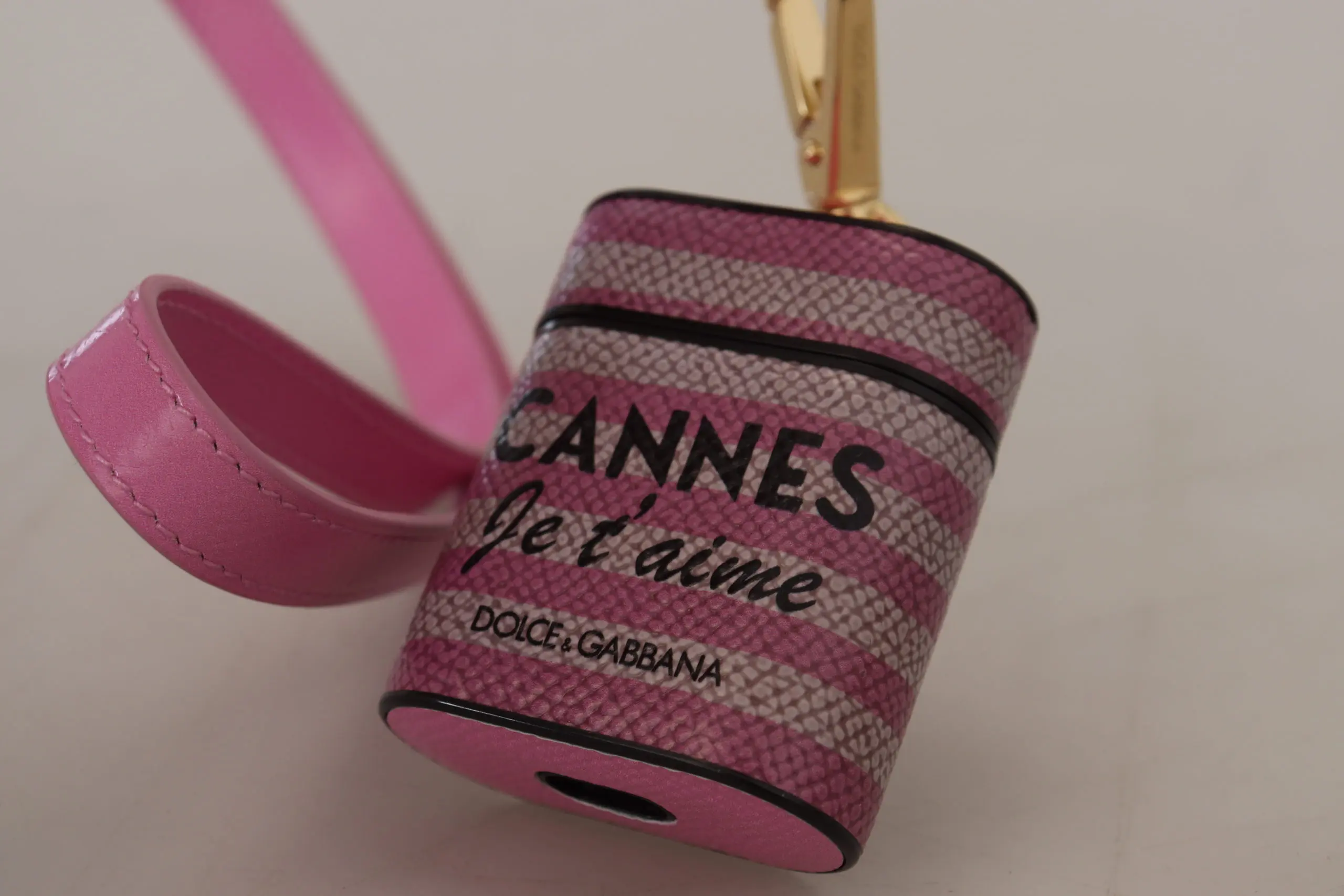 Кожаный чехол для AirPods Dolce & Gabbana