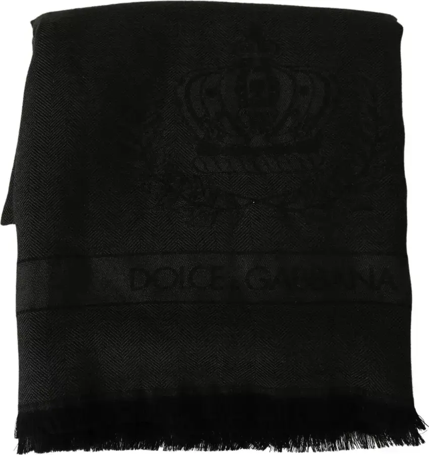 Шарф Dolce & Gabbana, шаль-накидка из кашемира