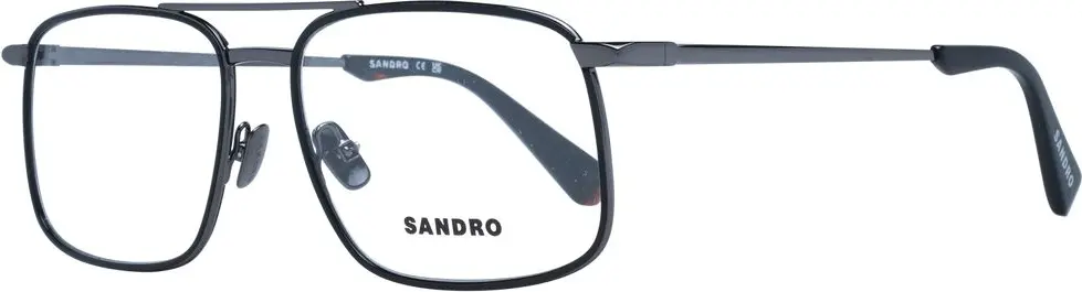 Gray Metal Glasses Frames Sandro