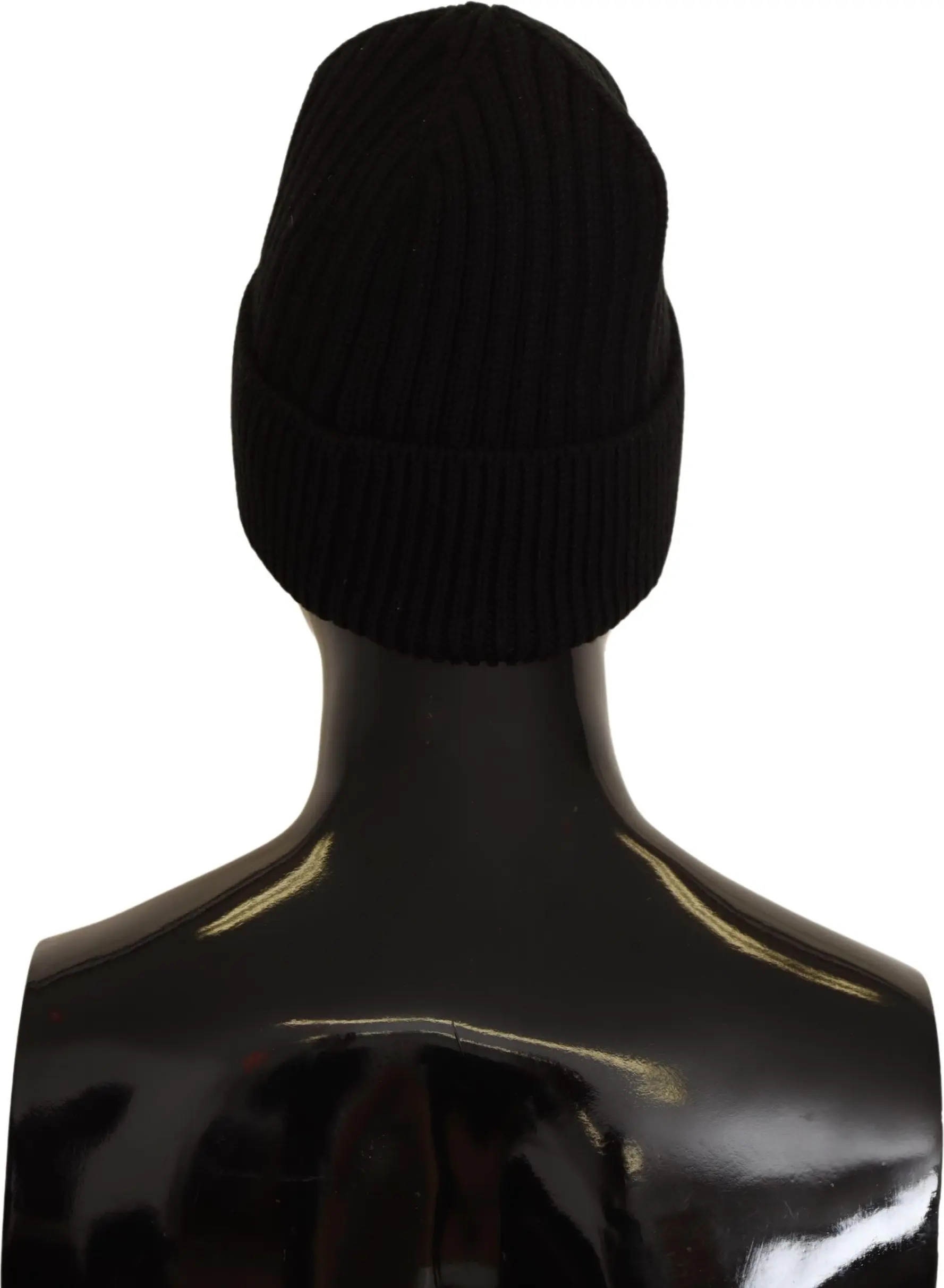 Шапка-бини Dolce & Gabbana Элегантная шерстяная шапка-бини с косами и флисовой подкладкой