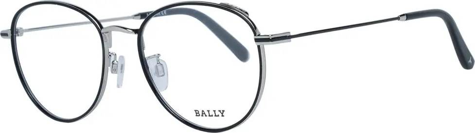 Черная металлическая оправа для очков Bally