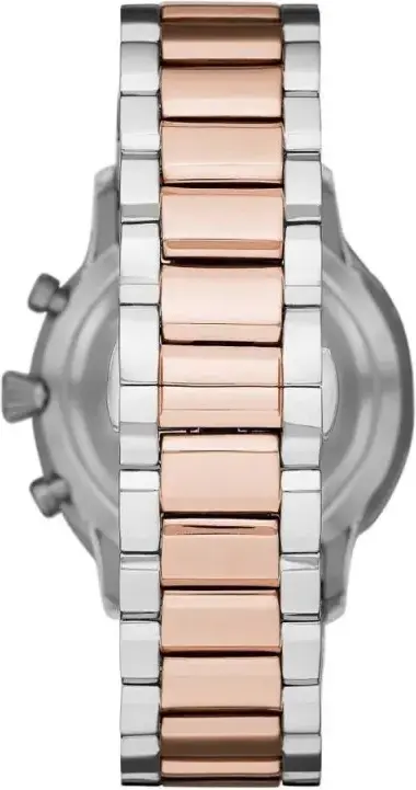 Элегантные двухцветные часы Emporio Armani Classic для мужчин