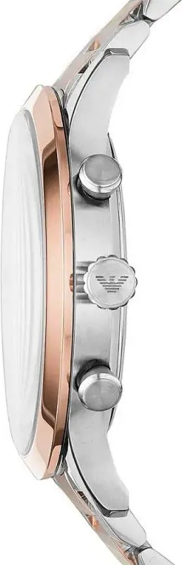 Элегантные двухцветные часы Emporio Armani Classic для мужчин