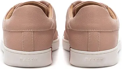 Кроссовки Bally Розовые Кожаные Низкие