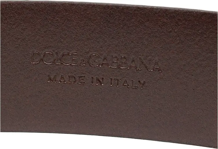 Ремень Dolce & Gabbana Бархатный с логотипом