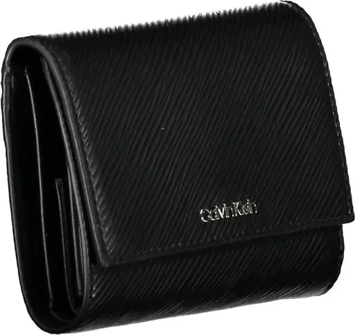 Кошелек Calvin Klein Черный Политетилен Женский Кошелек