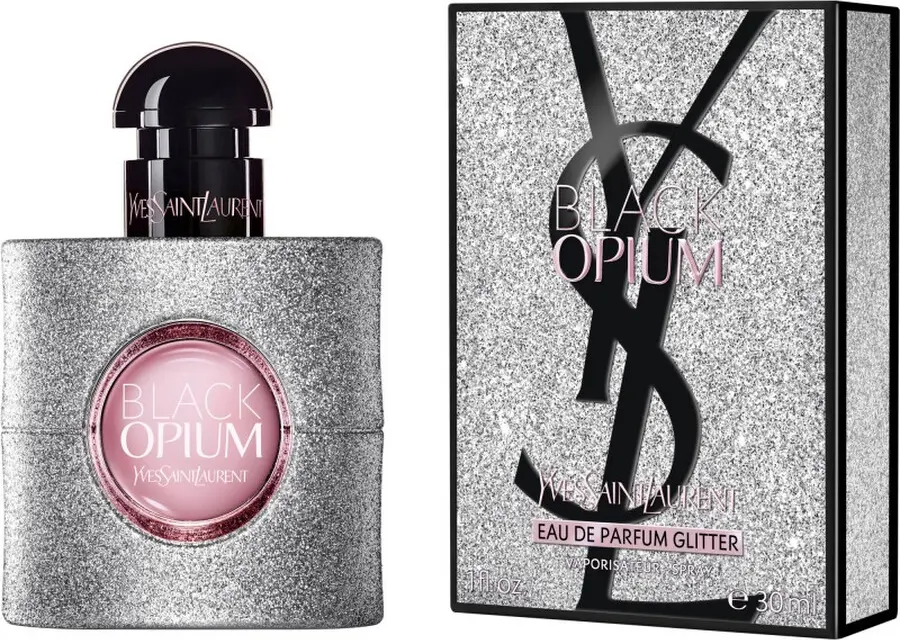 Yves Saint Laurent Черный Опиум Блёстки