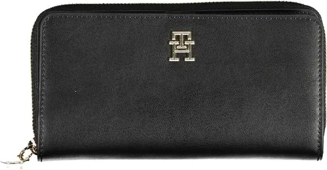 Кошелек Tommy Hilfiger Черный Полиэтилен Женский Кошелек
