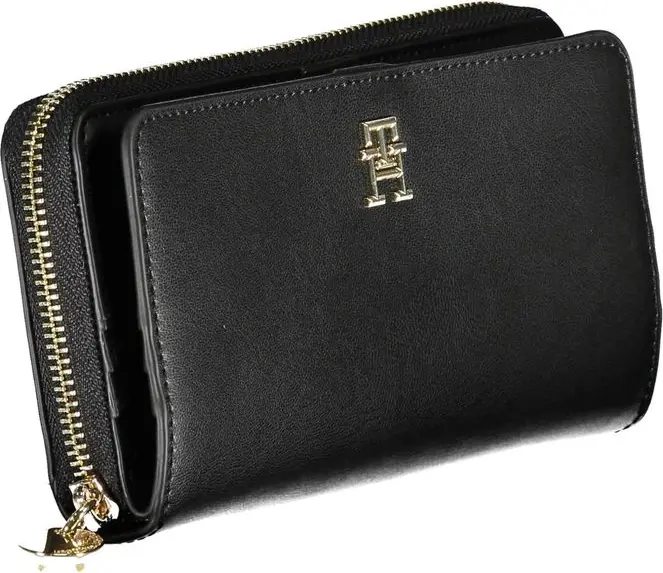 Кошелек Tommy Hilfiger Черный Полиэтилен Женский Кошелек
