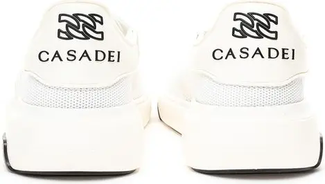 Кроссовки Casadei Элегантные Белая Кожа