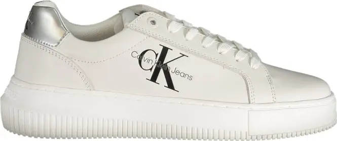 Белые кроссовки Calvin Klein из полиэстера