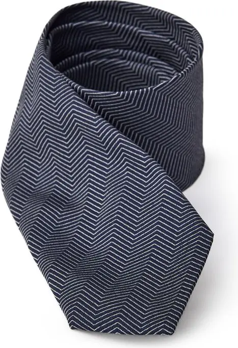 Галстук Jil Sander Blue Silk Ty