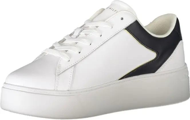 Белые кроссовки Tommy Hilfiger из полиэстера