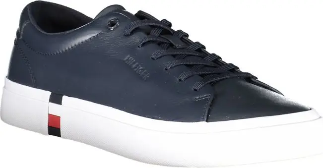 Кроссовки Tommy Hilfiger Синяя Кожа Мужские Кроссовки