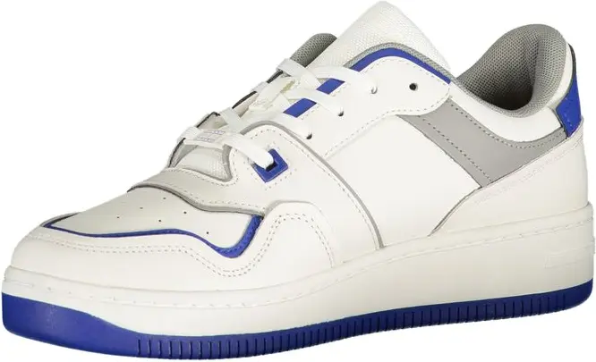 Белые мужские кроссовки из полиэтилена от Tommy Hilfiger