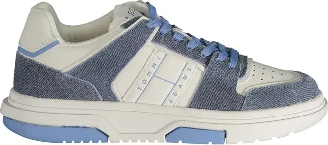 Женские кеды Tommy Hilfiger из светло-голубой кожи