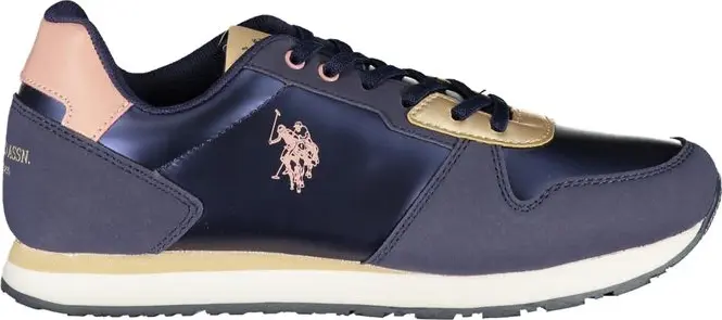 Синие полиэстеровые кроссовки U.S. Polo Assn.