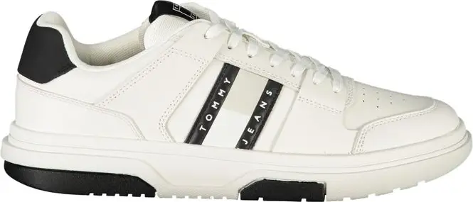 Белые мужские кроссовки Tommy Hilfiger из полиэтилена