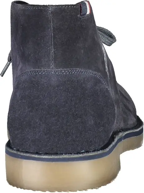 Ботинки U.S. Polo Assn. синие кожаные