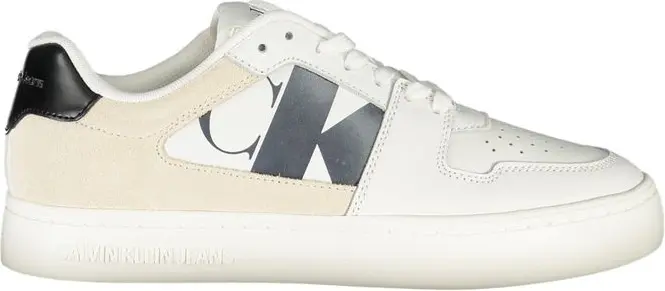 Белые кроссовки Calvin Klein из полиэстера