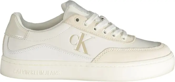 Белые кроссовки Calvin Klein из полиэстера