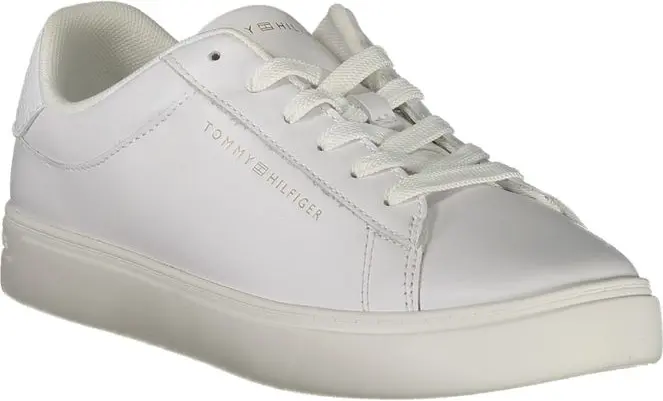 Белые женские кроссовки Tommy Hilfiger из полиэтилена