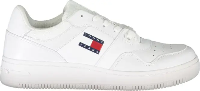 Мужские кроссовки Tommy Hilfiger из белой кожи
