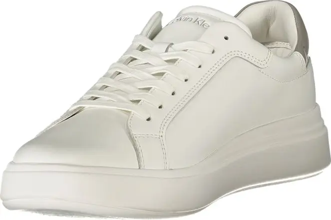 Белые кроссовки Calvin Klein из полиэстера