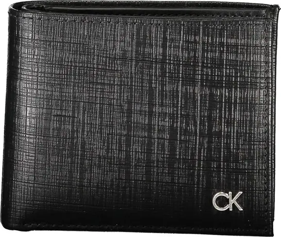 Кошелек Calvin Klein Элегантный Кожаный Кошелек с Двойным Отделением
