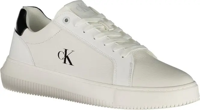 Мужские кроссовки Calvin Klein из белой кожи