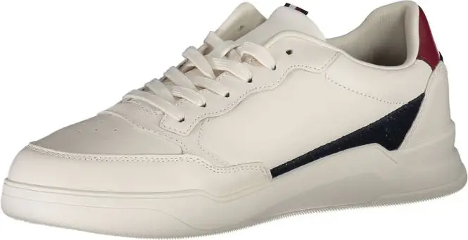 Белые кроссовки из полиэстера от Tommy Hilfiger