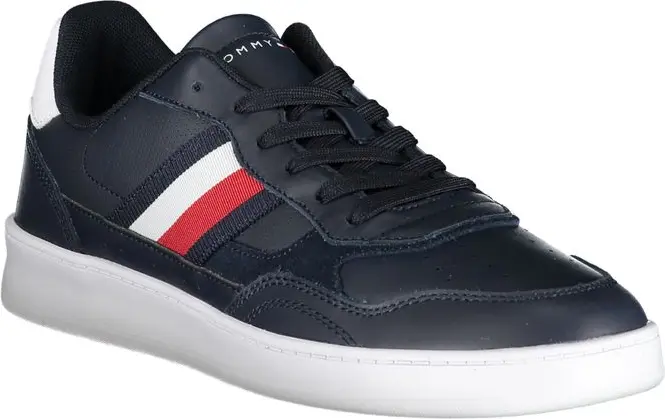Синие кроссовки Tommy Hilfiger из полиэстера