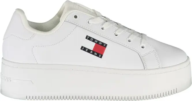 Белые кроссовки Tommy Hilfiger из полиэстера