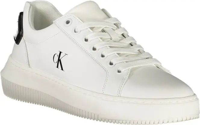 Женские кроссовки Calvin Klein из белой кожи
