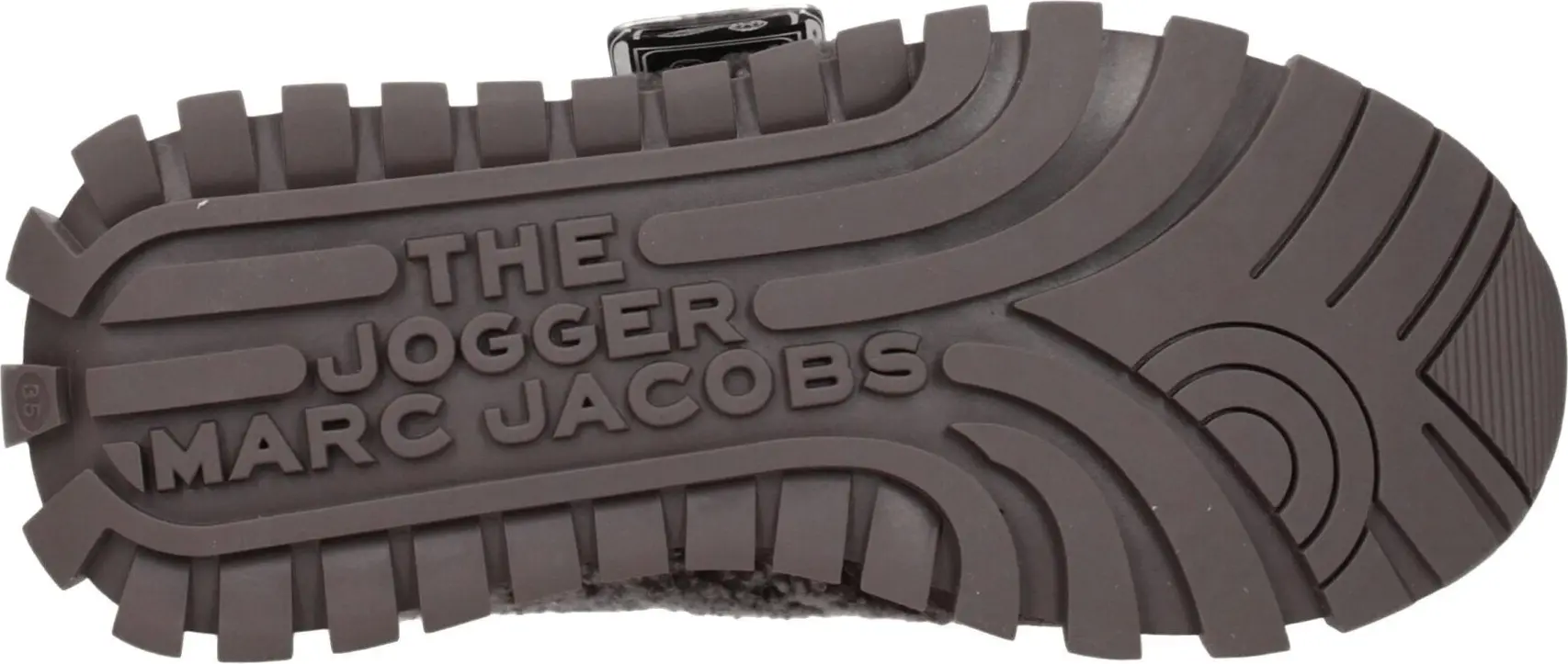 Серые кроссовки на толстой подошве The Marc Jacobs