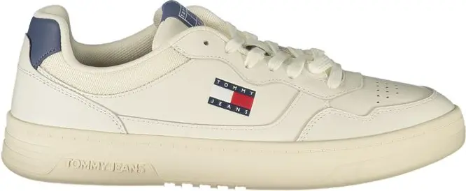Мужские кроссовки Tommy Hilfiger из белой кожи