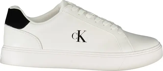 Кеды Calvin Klein из белой кожи