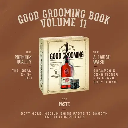 Набор парфюмерии 18.21 Man Made Book of Good Grooming Volume 11 Set Sweet Tobacco