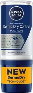 Antiperspirant Roll-On Nivea Derma Dry Control