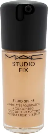 Тональная основа MAC Cosmetics Studio Fix Fluid SPF 15 Стойкая Матирующая Тональная Основа с Контролем Жирности
