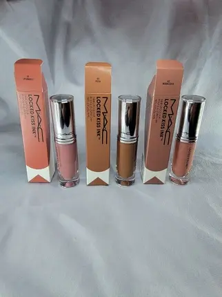 Губная помада MAC Locked Kiss Ink Waterproof Lipstick