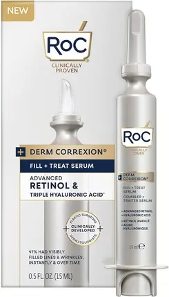 Сыворотка Rocawear Derm Correxion с продвинутым ретинолом и тройной гиалуроновой кислотой